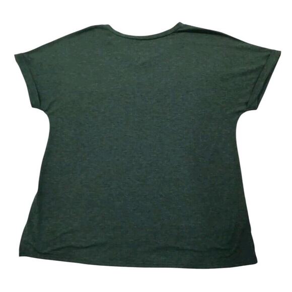 Lucky Clover T-SHIRT Curvy Plus Sz 18 Green ST Patrick's Irish Holiday Good Luck - Picture 7 of 12